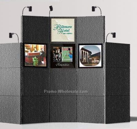 12-panel Flat Monitor Support Display (2 Lt Box/Monitor Support/Stone Sign)