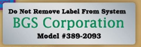 15/16"x3" Tamper Evident Rectangle Die Label