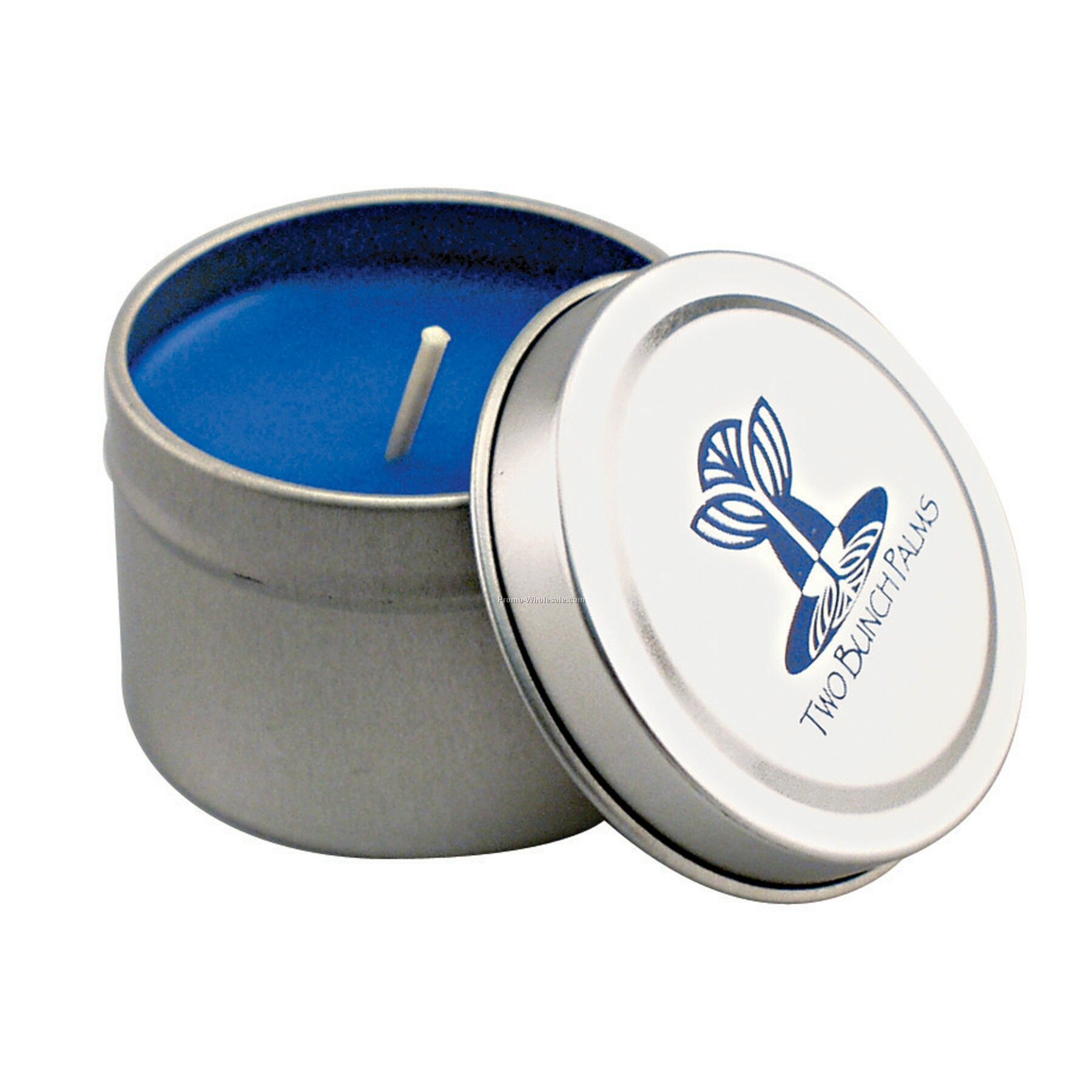 2" Round Personal Candle Tin