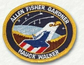 2-1/2" Wearable Line Patch (100% Embroidered)