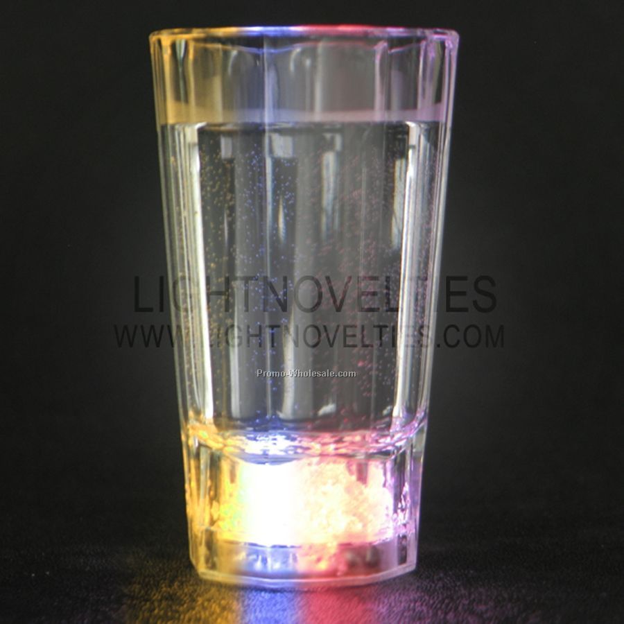 2 Oz. Color Change Liquid Light Up Shot Glass