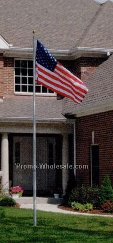 20' Aluminum Monogram Series Complete Flagpole Package