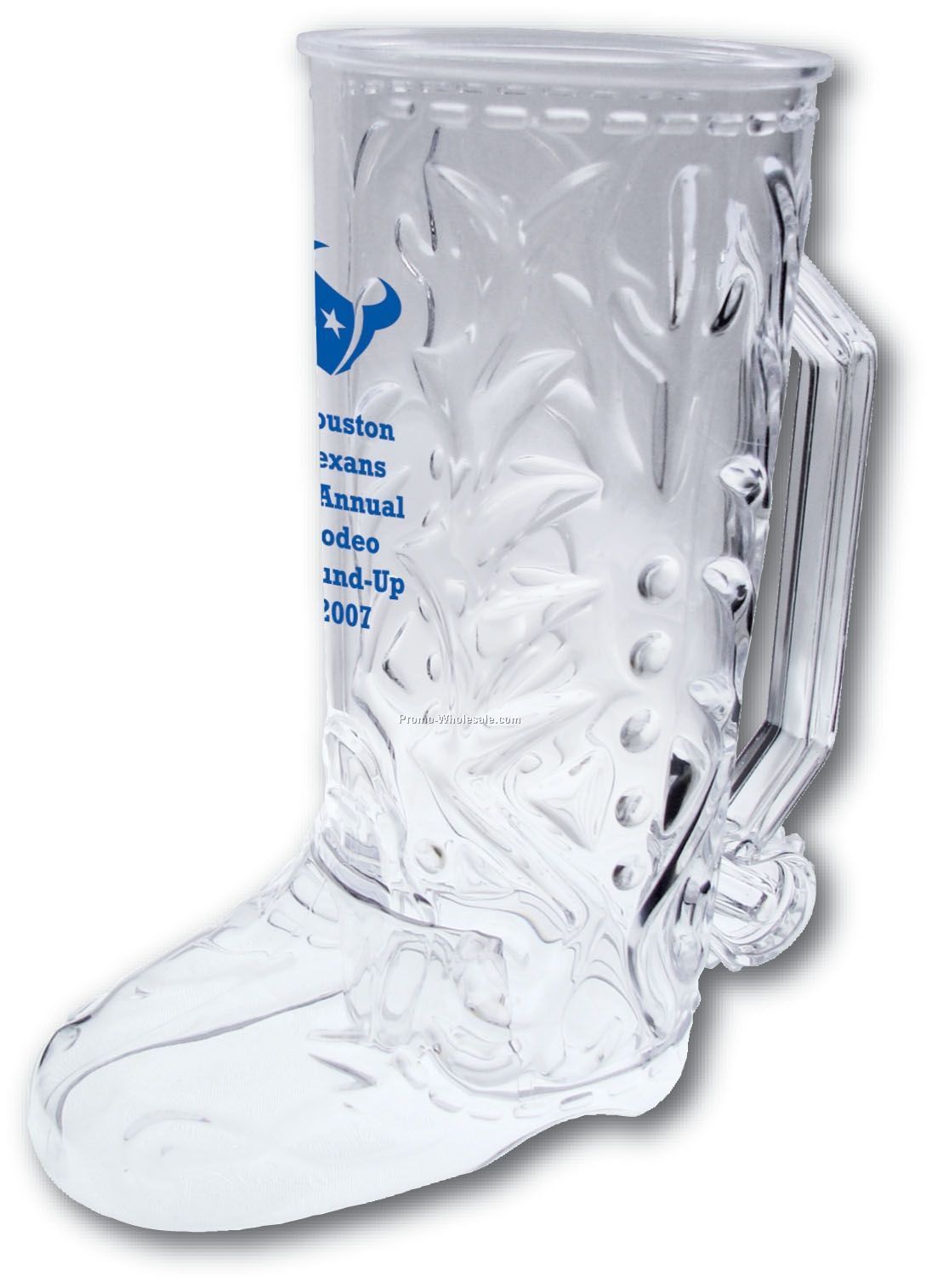 20 Oz. Novelty Styrene Cowboy Boot Mug