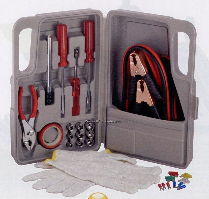 27 Piece Roadside Tool Set