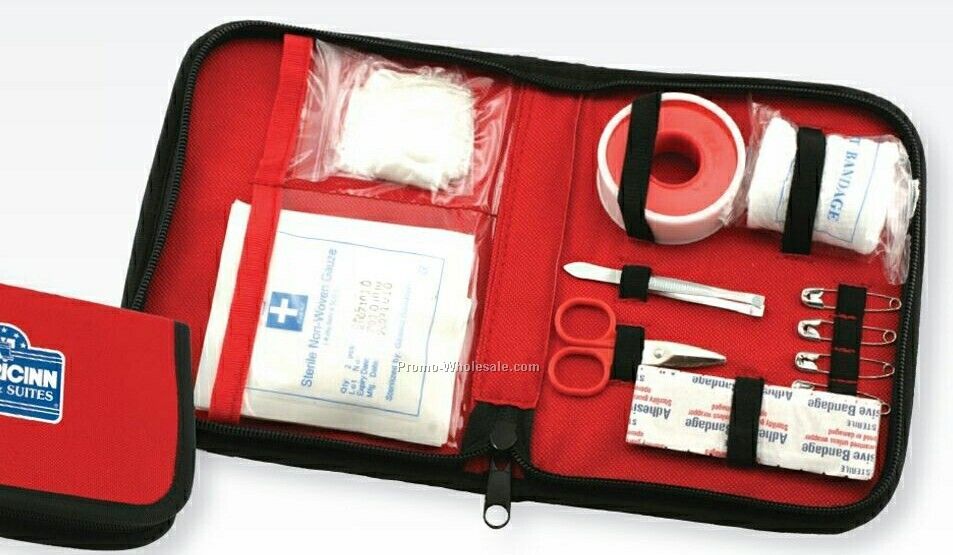 28 Piece First Aid Kit (Silkscreen)