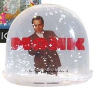 3-1/2"x3-1/4" Snow Globe W/ Photo