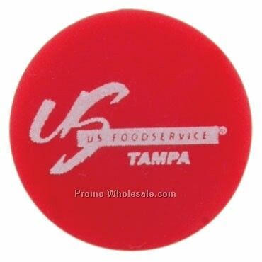 3/4" Plastic Golf Ball Marker With 1 Color