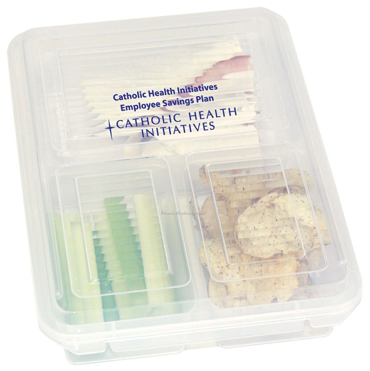 3 Section Flavor Savor - Food Container