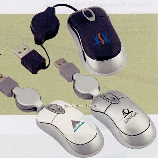 3"x1-5/8"x7/8" Super Mini Optical Mouse