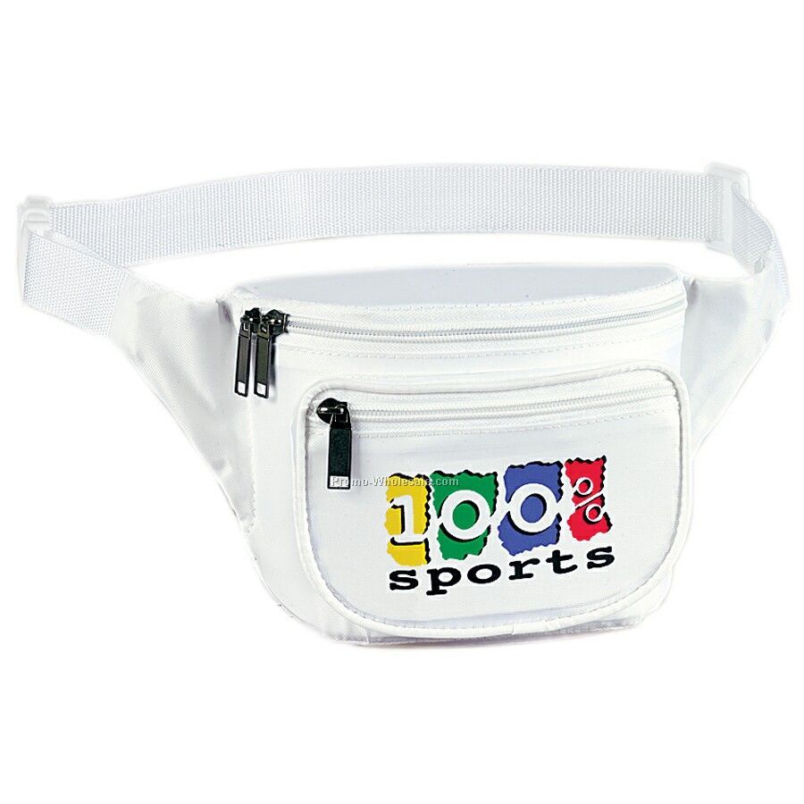 3-zipper Fanny Pack