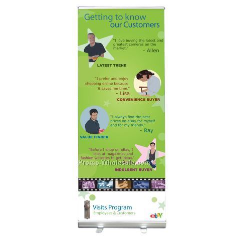 31" Pop Up Banner