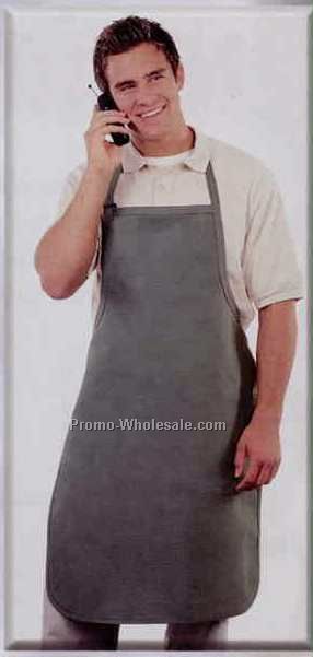 34"x23" Solid Color Transitions Bib Apron (No Pocket)