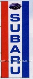 3'x8' Double Face Dealer Interceptor Logo Flags - Subaru