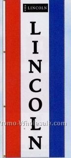 3'x8' Single Face Dealer Interceptor Logo Flags - Inco