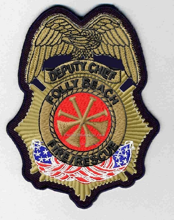4" 100% Embroidered Patch