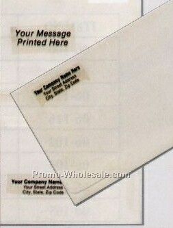 4-1/4"x6-1/2" Dual Purpose Collection Envelopes Folded