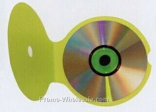 5" Diameter Streamline CD Pocket (Frosty Clear Poly Plastic)