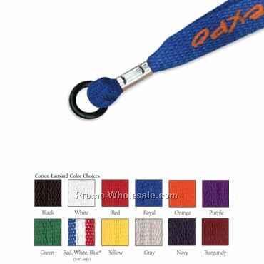 5/8" Standard - Custom 4 Day Fast Ship Lanyard W/ O-ring