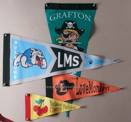 5"x12" Elite Wov-in Pennant