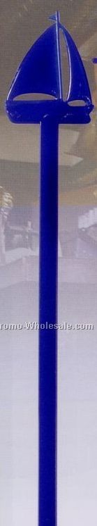 6" Sailboat Stirrer (Imprinted)