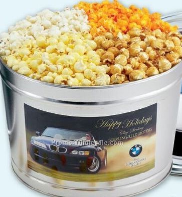 6-1/2 Gallon 4-way Popcorn Tin