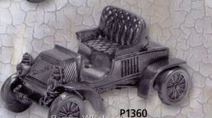 6-1/4"x3"x3-1/4" Antique 1902 Nash Rambler Automobile Bank