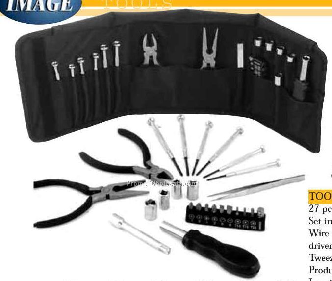 6-1/4"x6" 27 Piece Tool Set