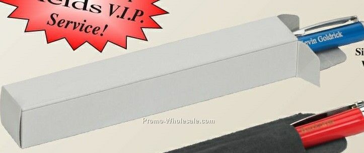 6-1/4"x7/8"x7/8" White Paper Gift Box