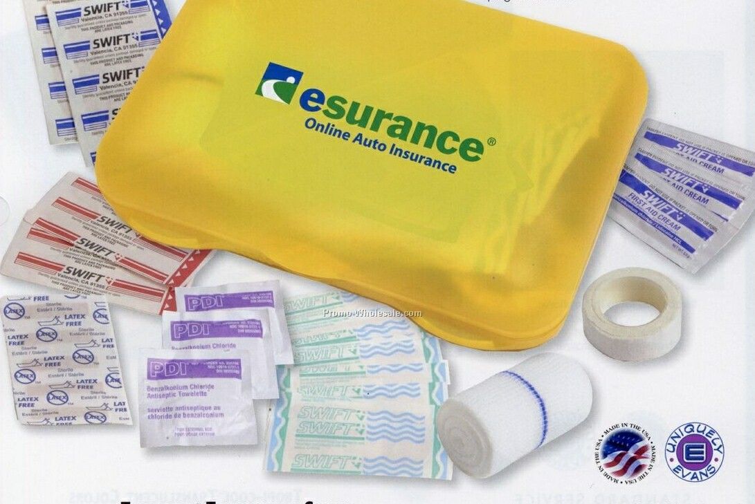 6"x4-1/2"x1-1/2" Pro Care First Aid Kit