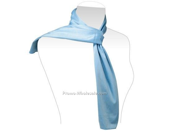 6"x44" Silken Fashion Scarf (Screen Print)