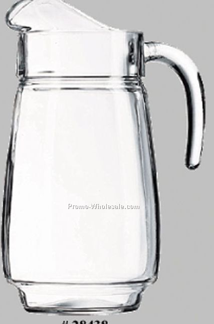 60 Oz. Glass Pitcher W/ Large Handle