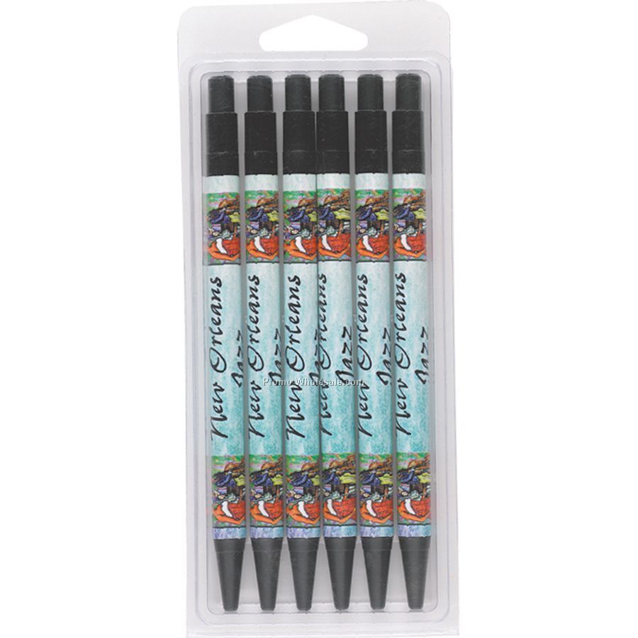 6pk Clam Shell (For Coloramas, Superballs, & Mechanical Pencils)
