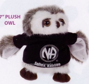 7" Plush Owl