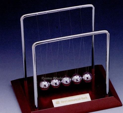 7-7/8"x6-2/5"x7-1/4" Executive Newton Cradle Game