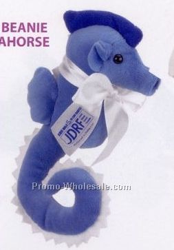 8" Aquatic Friends Beanie Seahorse