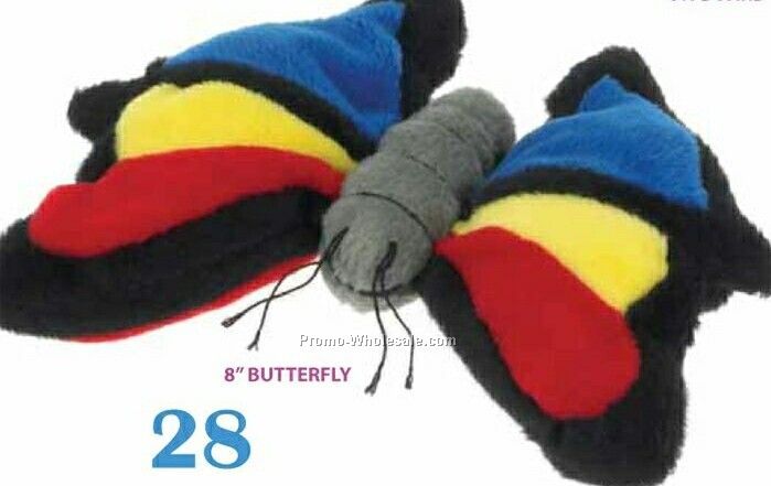 8" Beanie Butterfly