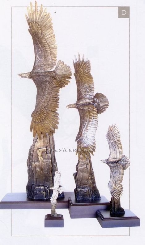 8-1/2" Over The Top Eagle Sculpture