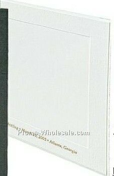 8-1/2"x11" White Horizontal Certificate Holder