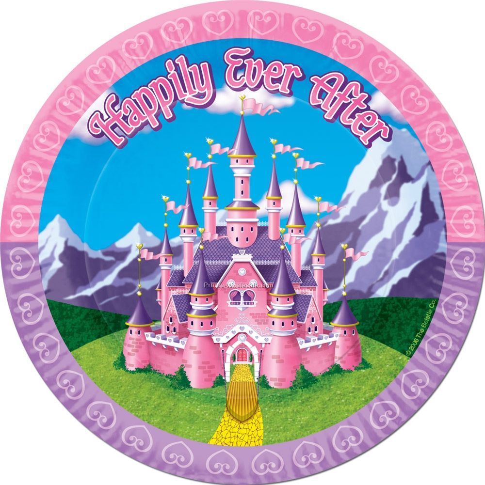 9" Princess Happily Ever After Plates