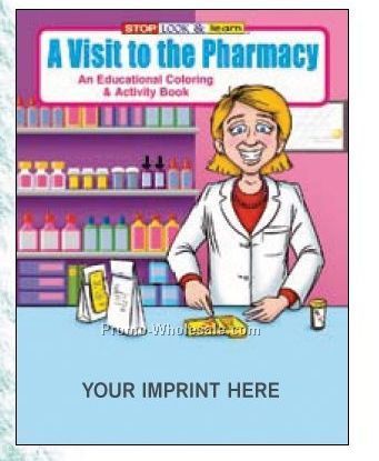 A Visit To The Pharmacy Coloring Book