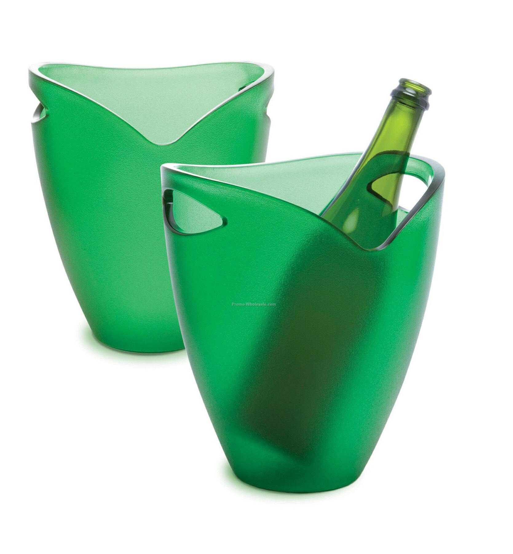 Acrylic Ice Bucket - Green