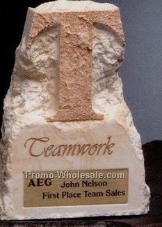 Alabaster Themestone Teamwork Award