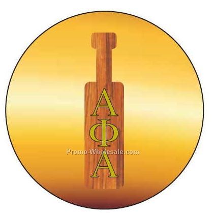 Alpha Phi Alpha Fraternity Paddle Badge W/ Metal Pin (2-1/2")