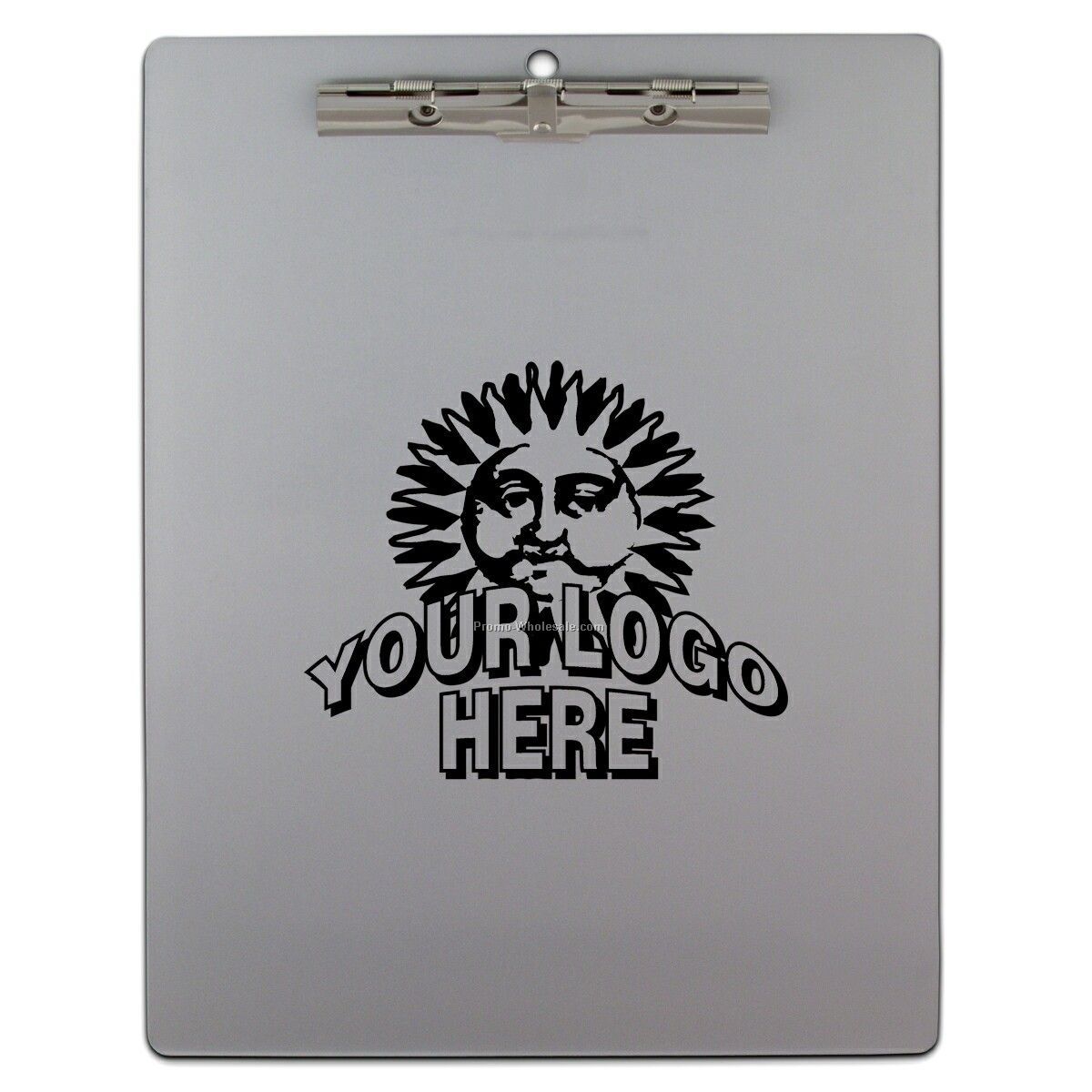 Aluminum Clipboard With Serrated Clip - Letter Size