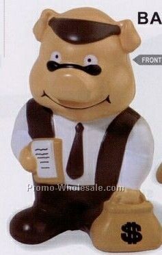 Banker Pig Squeeze Toy