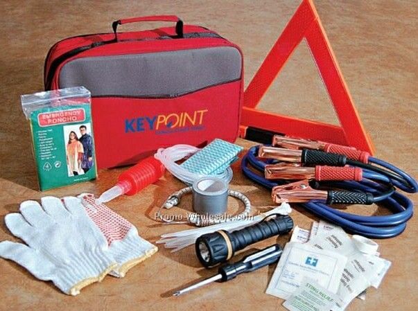 Besafe Roadside Emergency Kit W/ Carry Bag