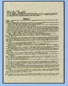 Bill Of Rights Historical Document (Original Or Retyped Set) 9"x12"