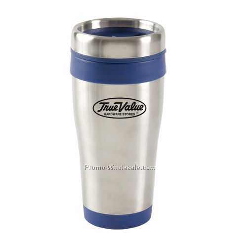 Blue Monday Travel Tumbler With Handle