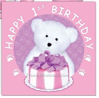 Boyds Bears Birthday Beverage Napkins