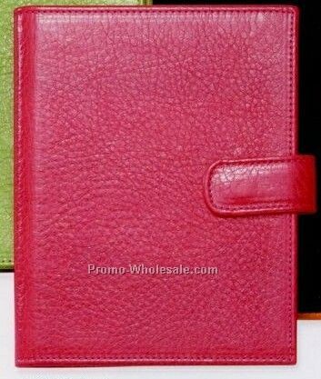 Brag Book W/ Morocco Premium Leather Cover